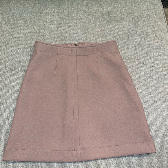Max & co pink zip up mini skirt size 2 - Picture 2 of 4